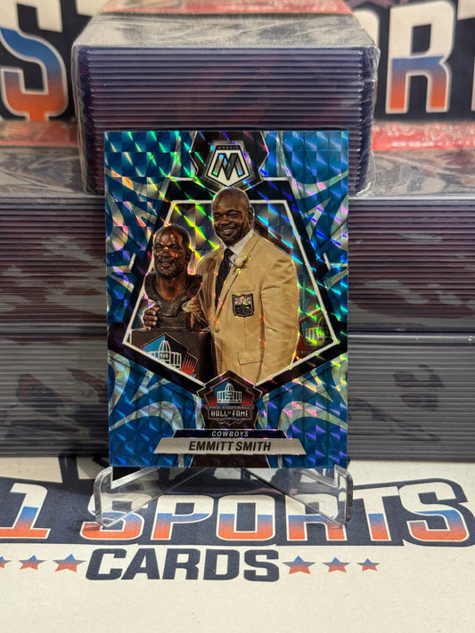 2023 Panini Mosaic (Blue Prizm, Hall of Fame) Emmitt Smith #280