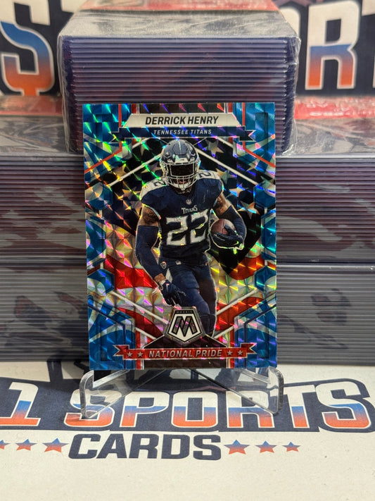 2023 Panini Mosaic (Blue Prizm, National Pride) Derrick Henry #262