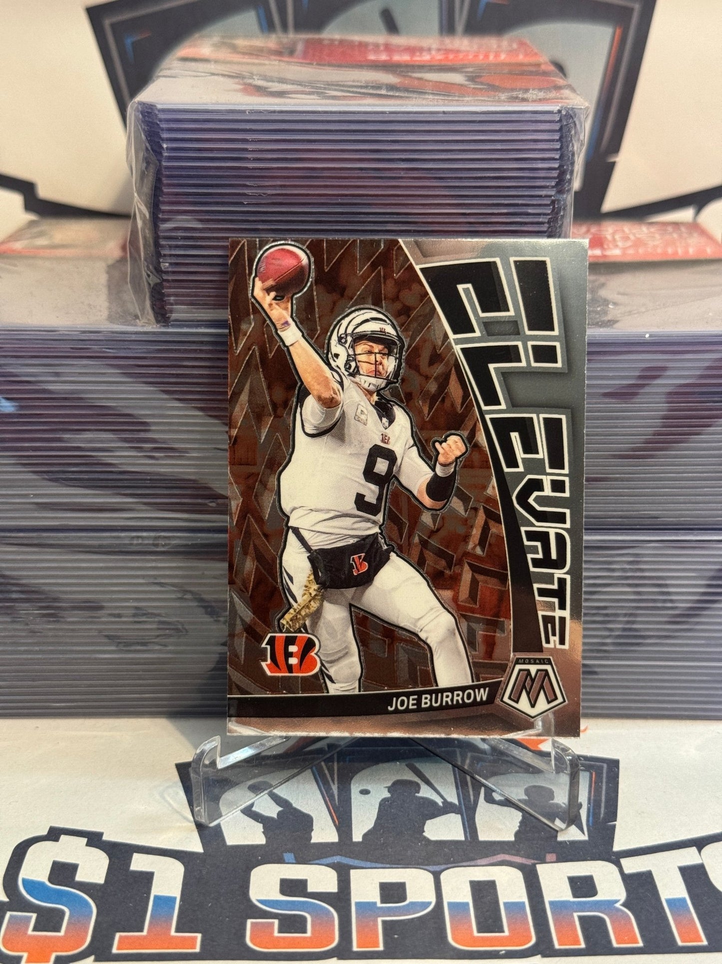 2023 Panini Mosaic (Elevate) Joe Burrow #E - JB