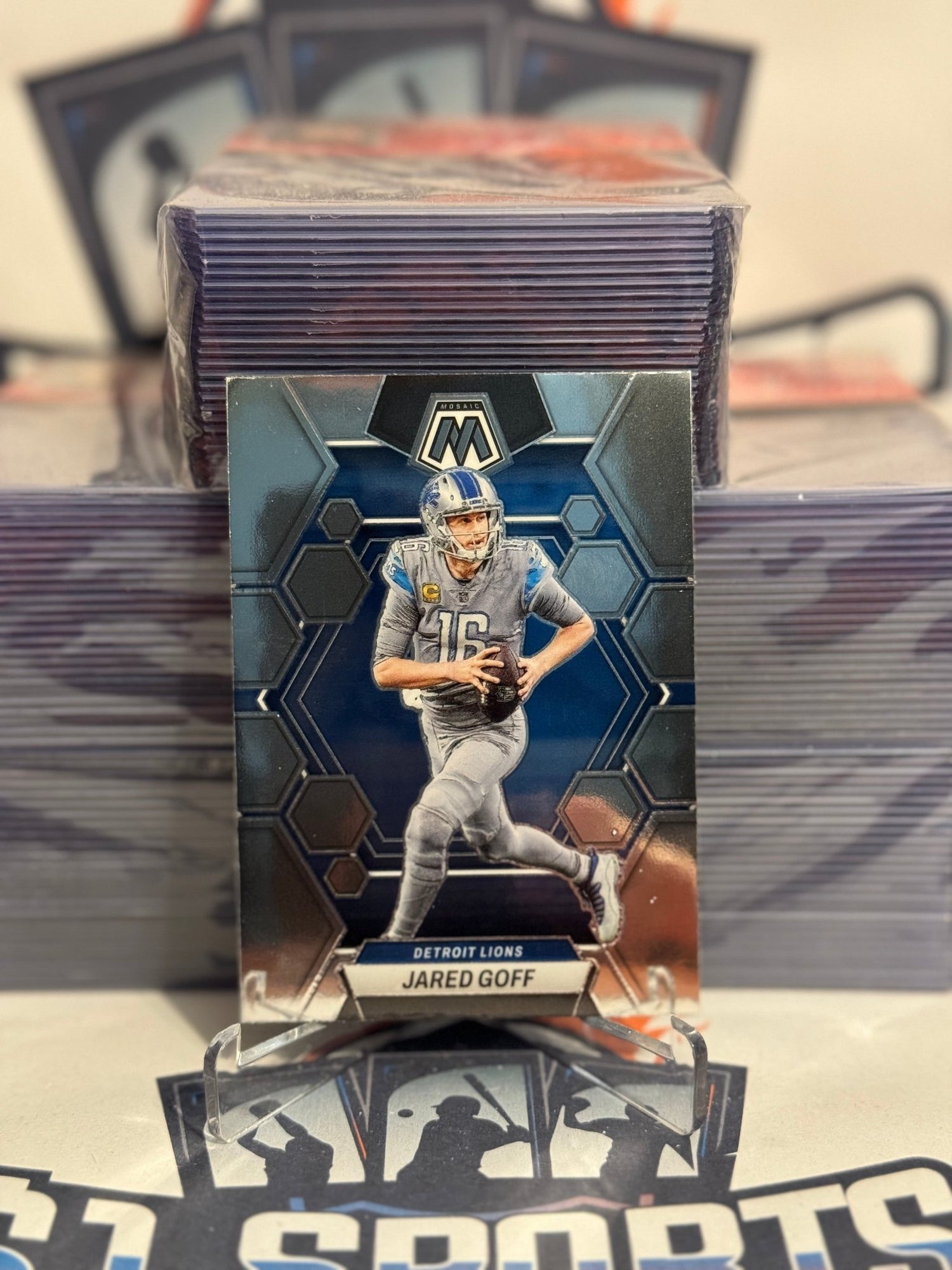 2023 Panini Mosaic Jared Goff #185