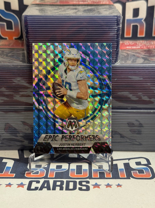 2023 Panini Mosaic (Mosaic Prizm, Epic Performers) Justin Herbert #EP - JH