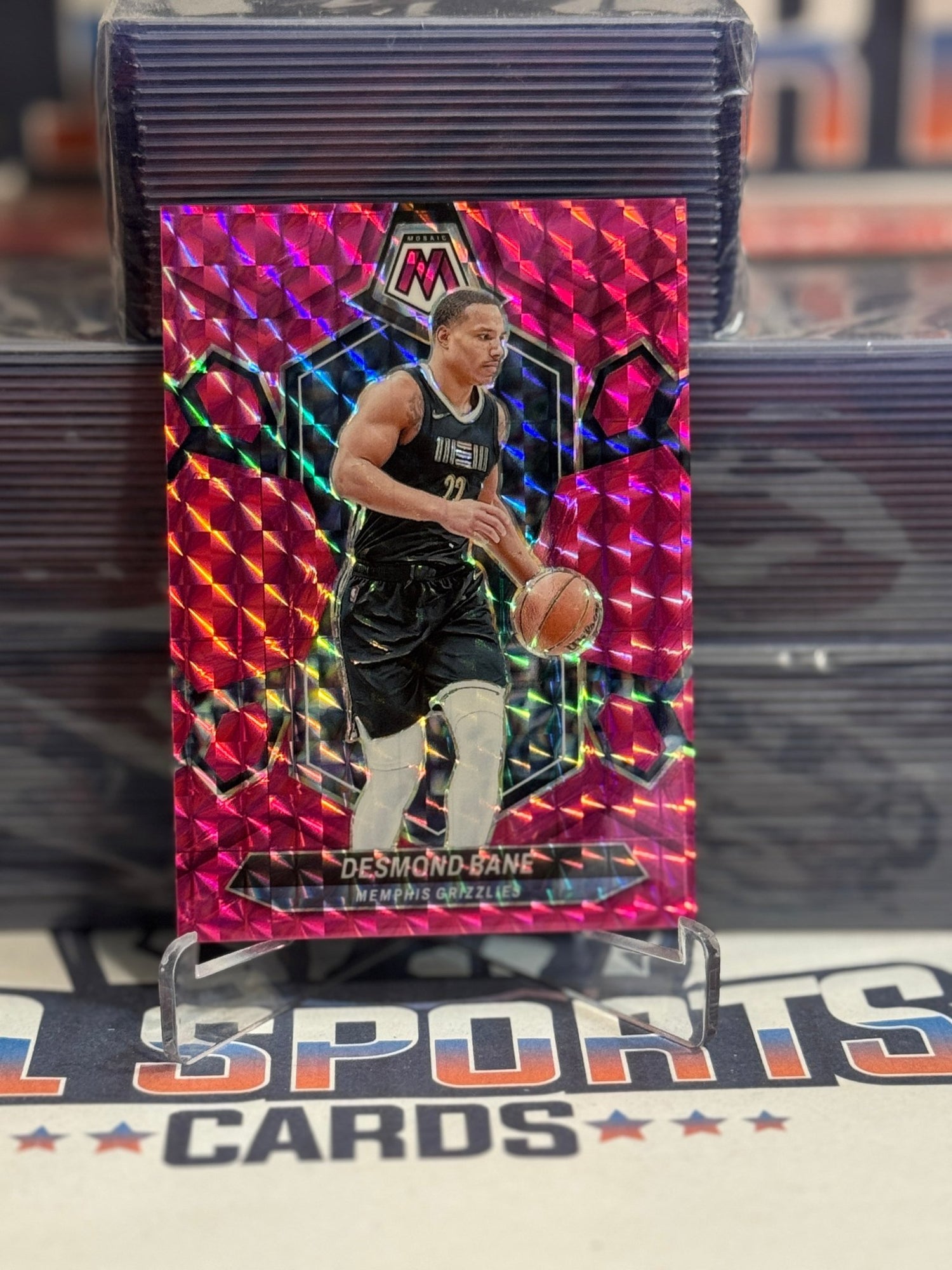 2023 Panini Mosaic (Pink Prizm 102/149) Desmond Bane 57