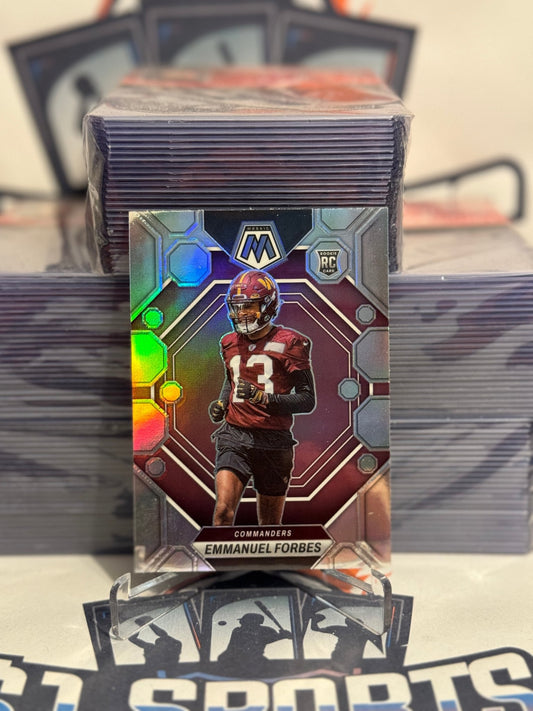 2023 Panini Mosaic (Silver Prizm) Emmanuel Forbes Rookie #319