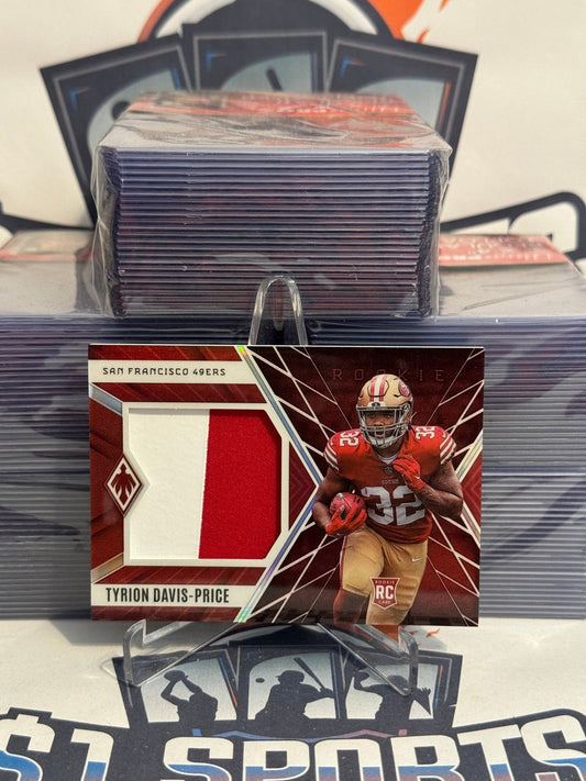 2023 Panini Phoenix (Rookie Jumbo Memorabilia Relic 93/99) Tyrion Davis-Price #RJM-25