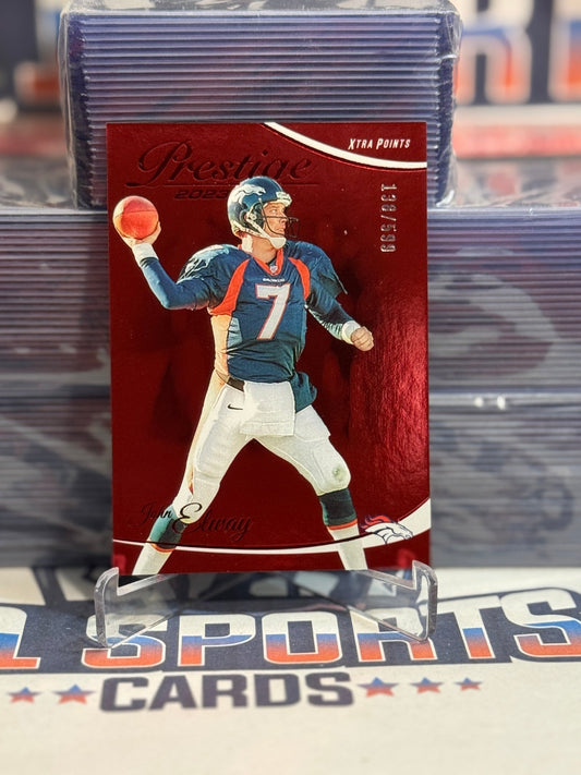 2023 Panini Prestige (Red 138/599) John Elway 92