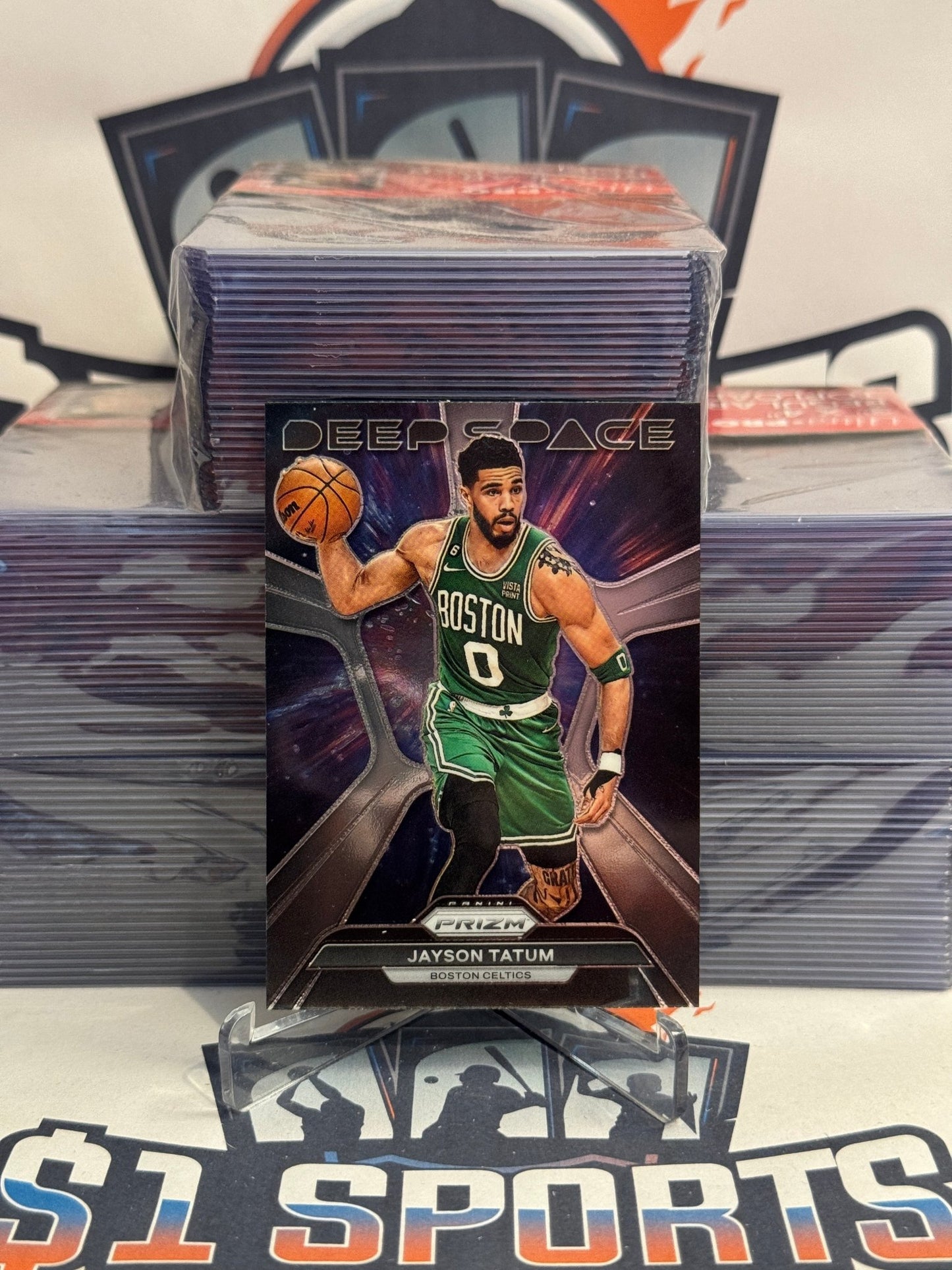 2023 Panini Prizm (Deep Space) Jayson Tatum #10