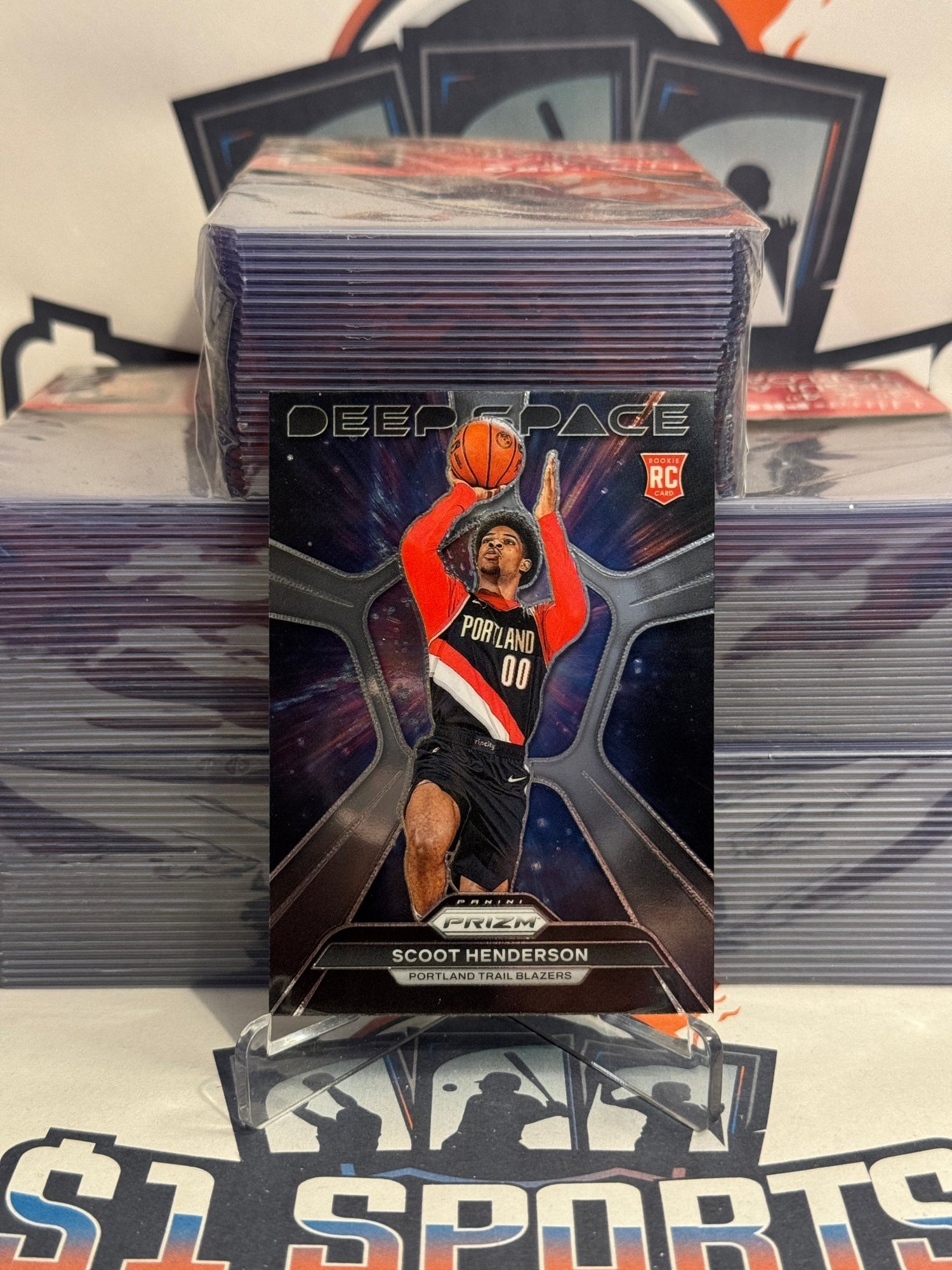 2023 Panini Prizm (Deep Space) Scoot Henderson Rookie #3