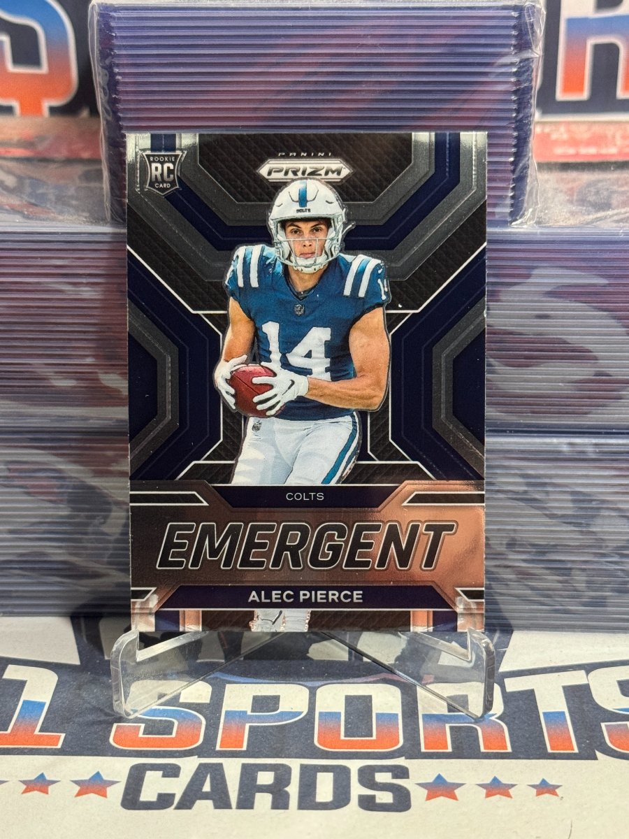 2023 Panini Prizm (Emergent) Alec Pierce Rookie #E-18