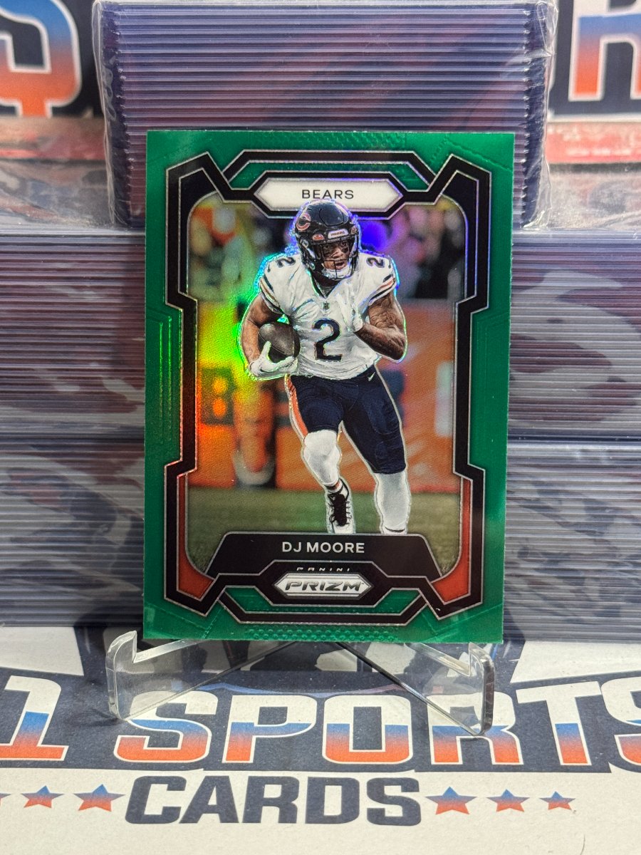 2023 Panini Prizm (Green Prizm) DJ Moore #47