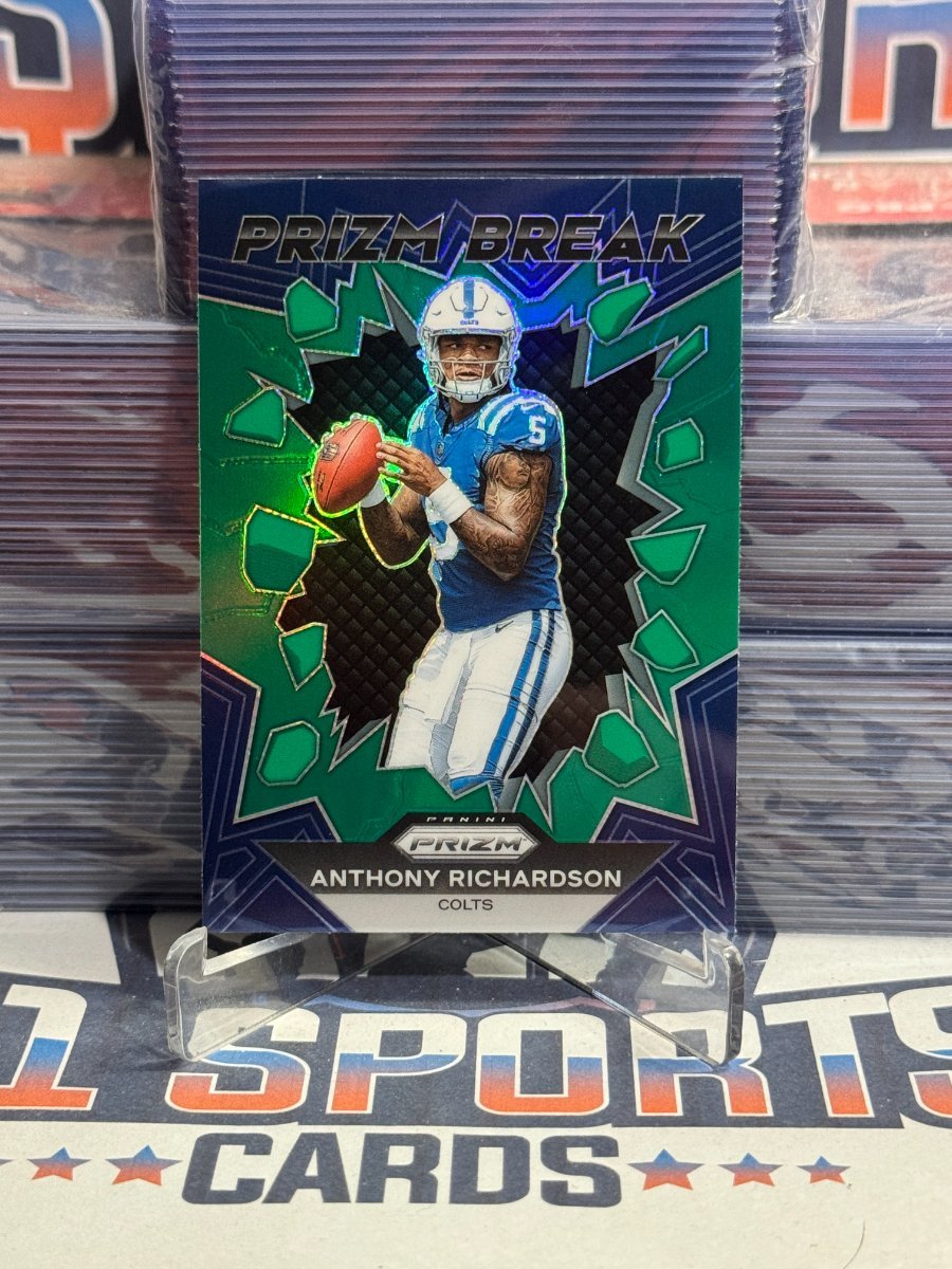 2023 Panini Prizm (Green Prizm, Prizm Break) Anthony Richardson Rookie PB - 4