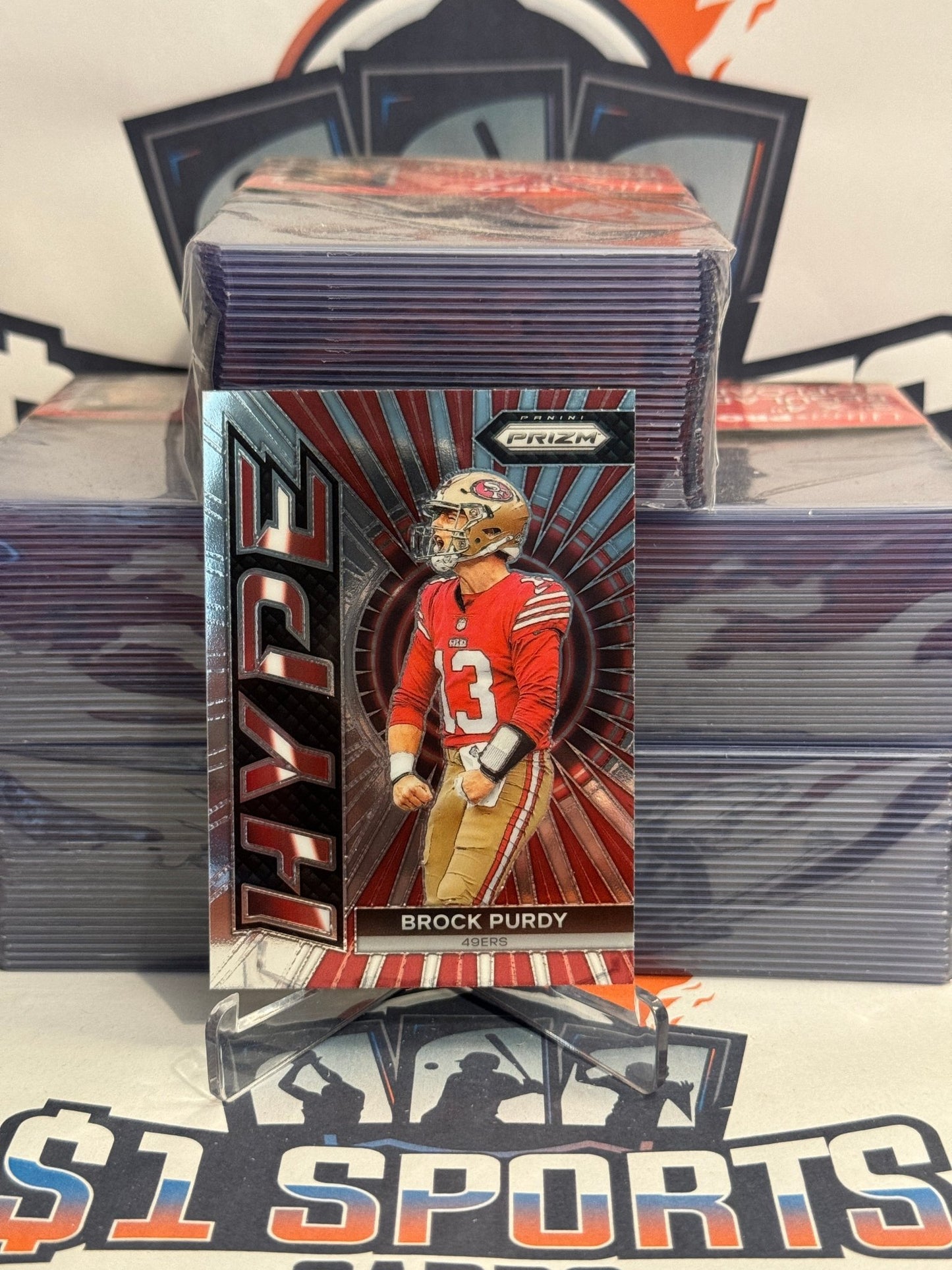 2023 Panini Prizm (Hype) Brock Purdy #H-2