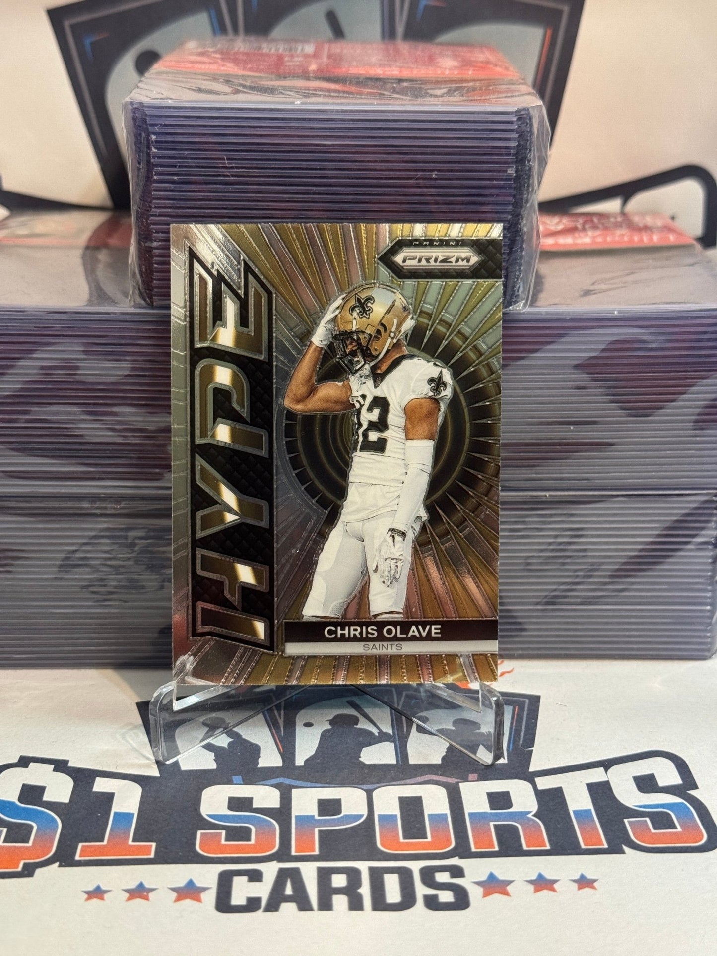 2023 Panini Prizm (Hype) Chris Olave #H - 7