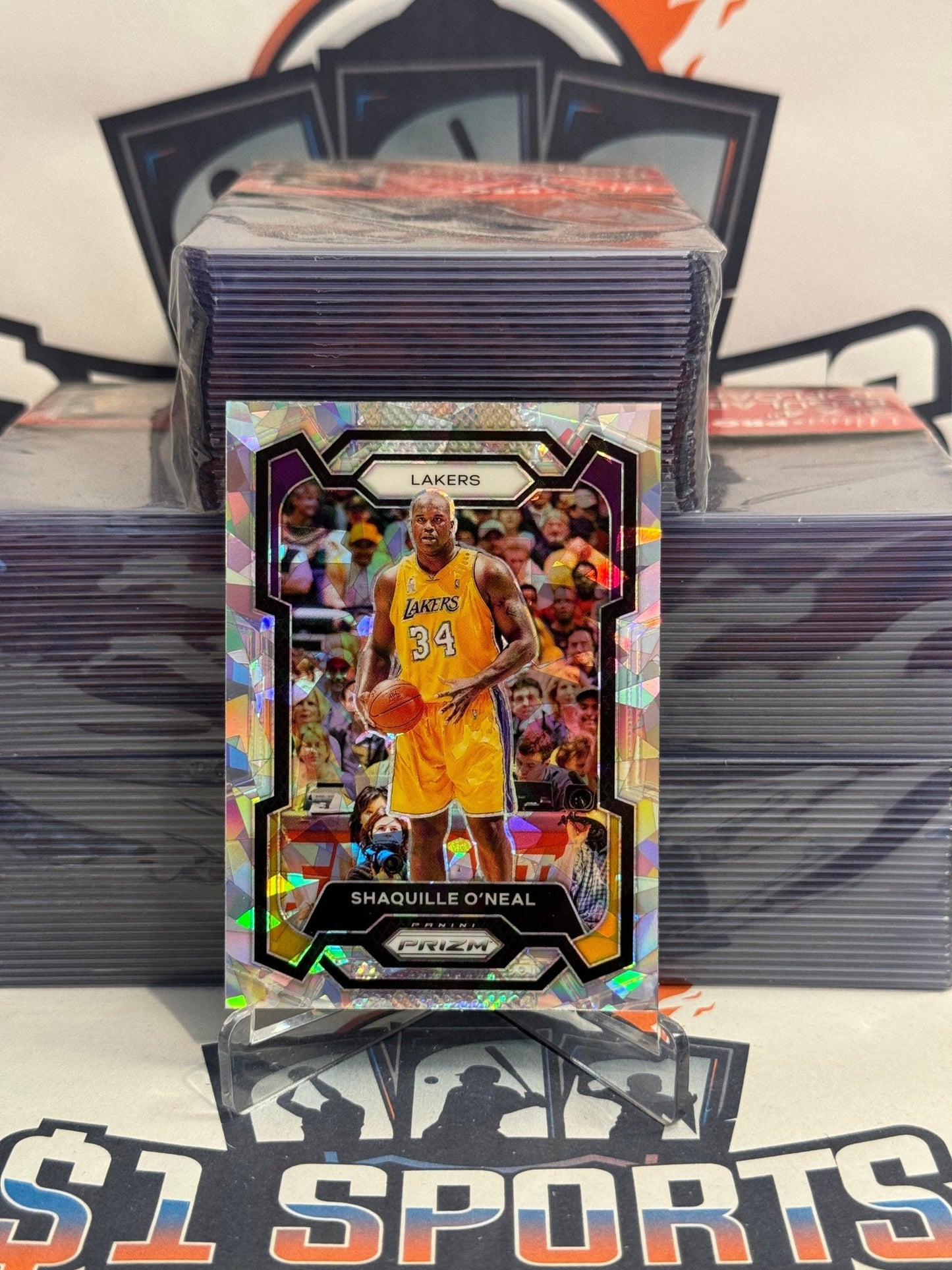 2023 Panini Prizm (Ice Prizm) Shaquille O'Neal #181