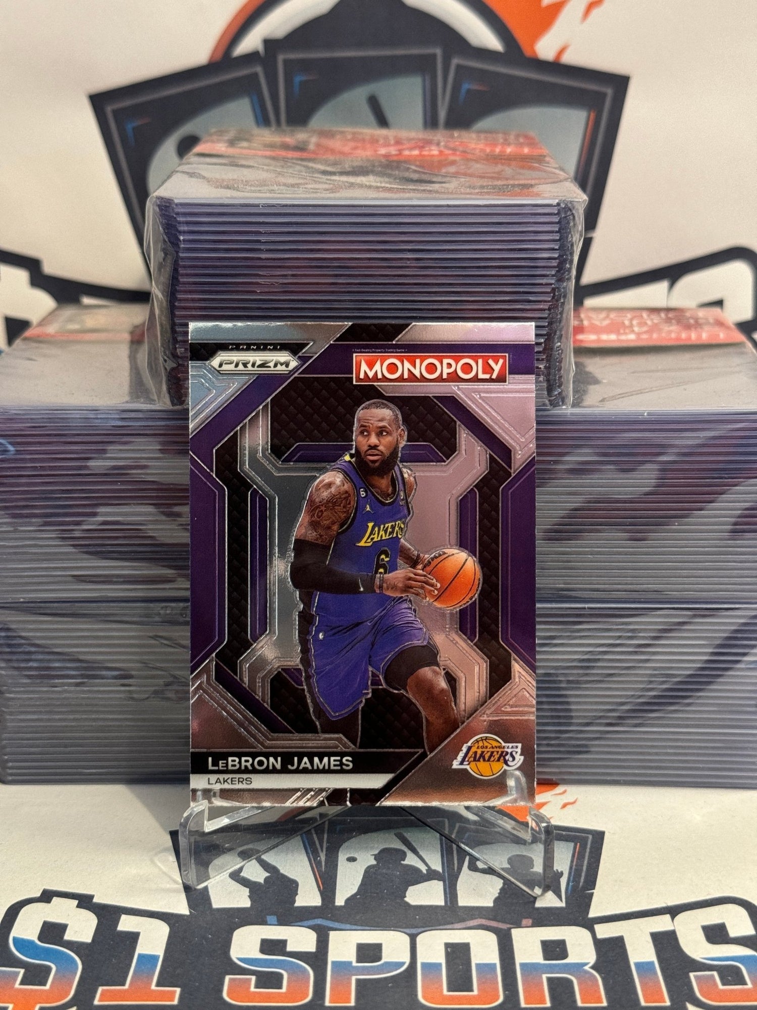 2023 Panini Prizm (Monopoly, All-Stars) LeBron James #PS9