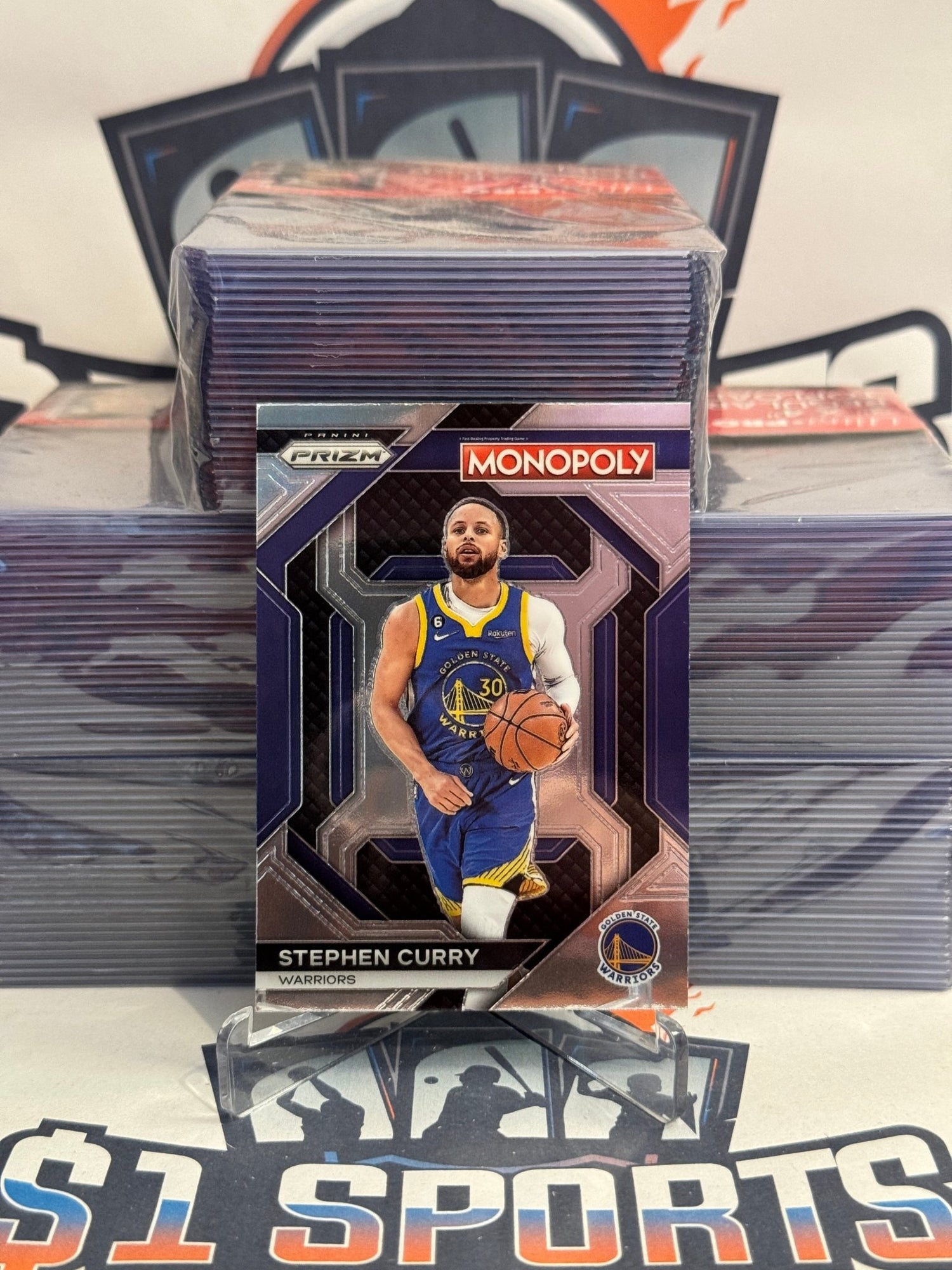 2023 Panini Prizm (Monopoly, All-Stars) Stephen Curry #PS8
