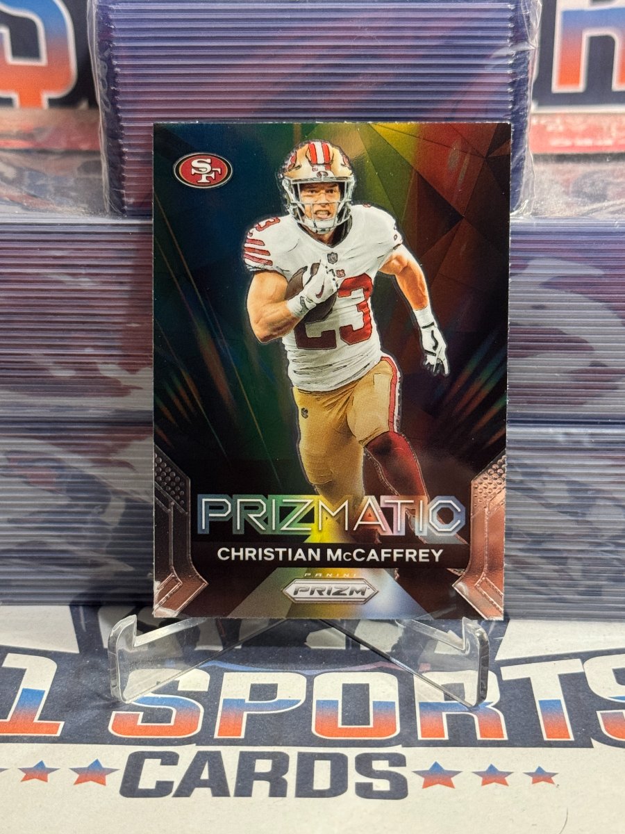 2023 Panini Prizm (Prizmatic) Christian McCaffrey #14