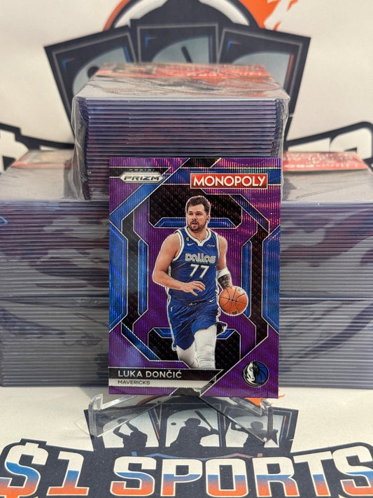 2023 Panini Prizm (Purple Wave Prizm, Monopoly, All-Stars) Luka Doncic #PS3