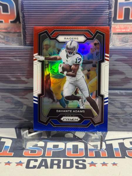 2023 Panini Prizm (Red White Blue Prizm) Davante Adams 174