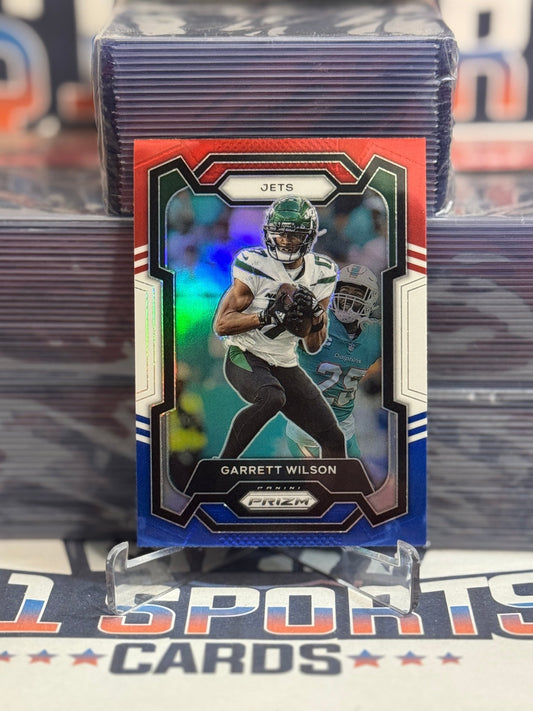 2023 Panini Prizm (Red White Blue Prizm) Garrett Wilson 233