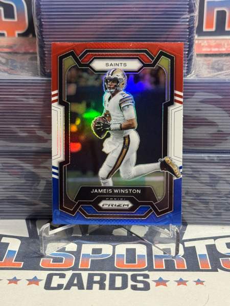 2023 Panini Prizm (Red White Blue Prizm) Jameis Winston 214