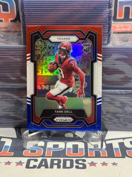2023 Panini Prizm (Red White Blue Prizm) Tank Dell Rookie 341