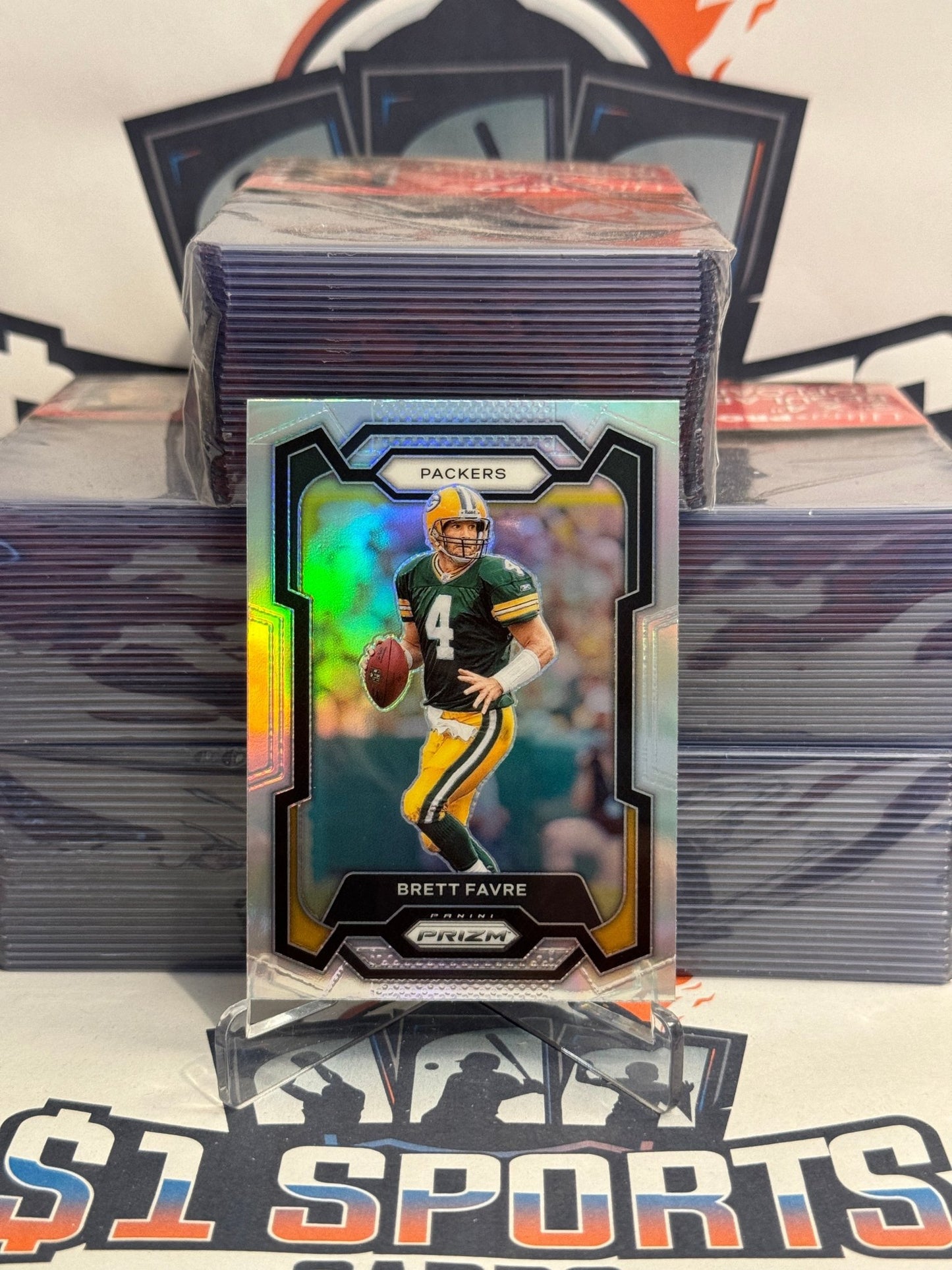 2023 Panini Prizm (Silver Prizm) Brett Favre #112