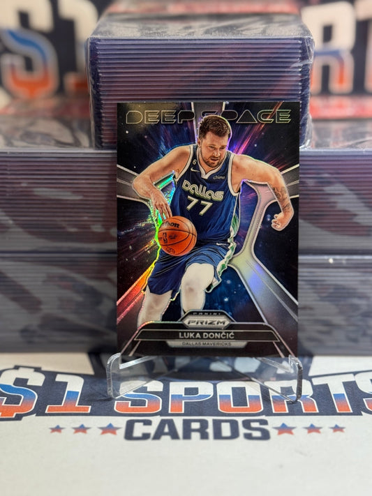 2023 Panini Prizm (Silver Prizm, Deep Space) Luka Doncic 6