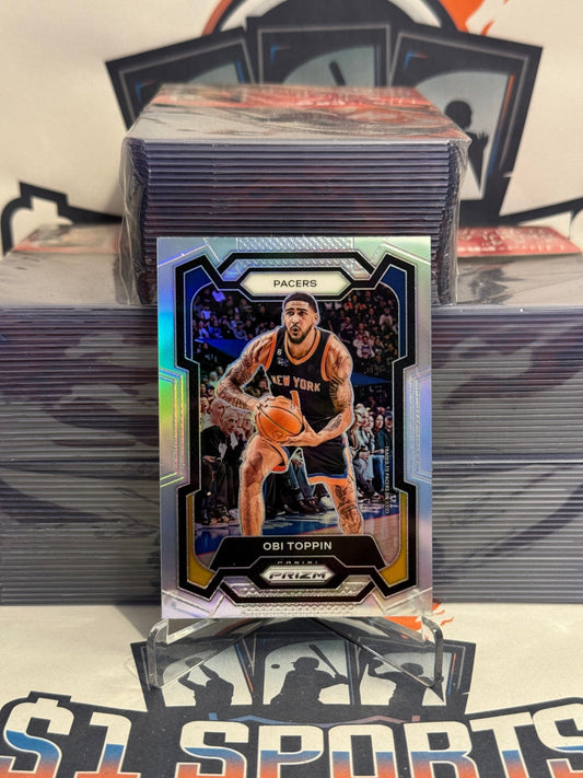 2023 Panini Prizm (Silver Prizm) Obi Toppin #249