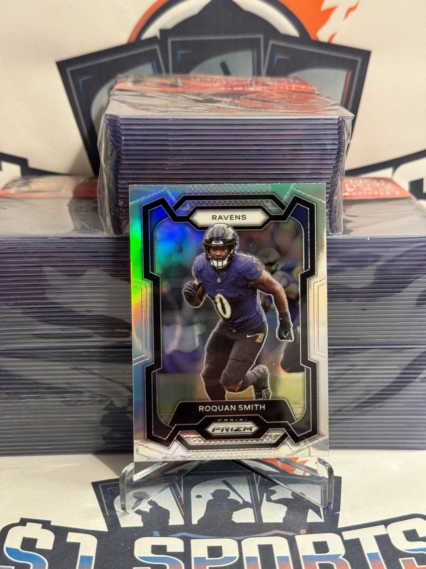 2023 Panini Prizm (Silver Prizm) Roquan Smith #21