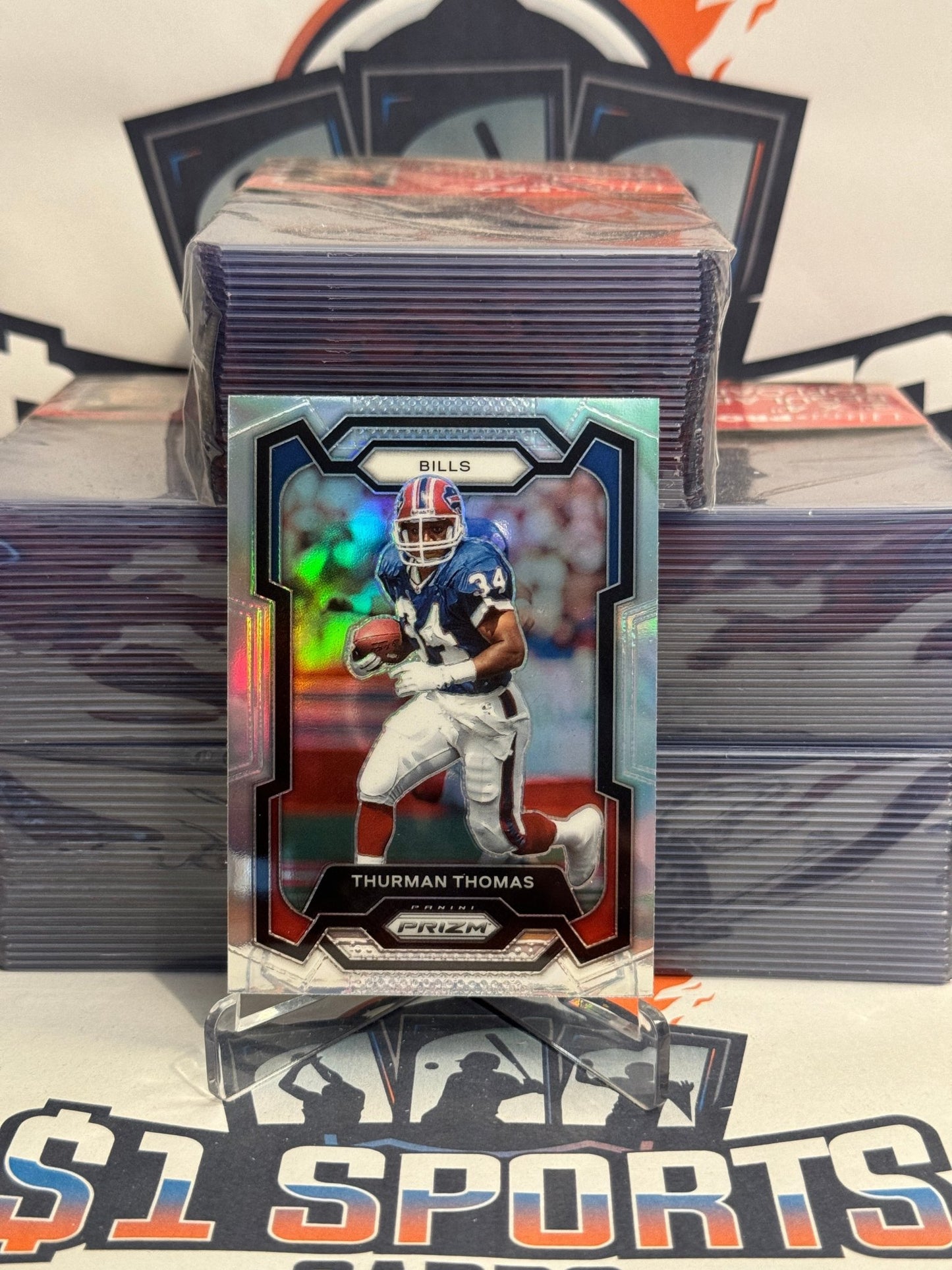 2023 Panini Prizm (Silver Prizm) Thurman Thomas #34