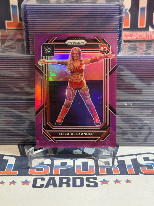 2023 Panini Prizm WWE (Purple Prizm 131/149) Eliza Alexander Rookie 115