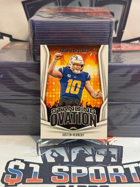 2023 Panini Rookies & Stars (Standing Ovation) Justin Herbert #SO - 14