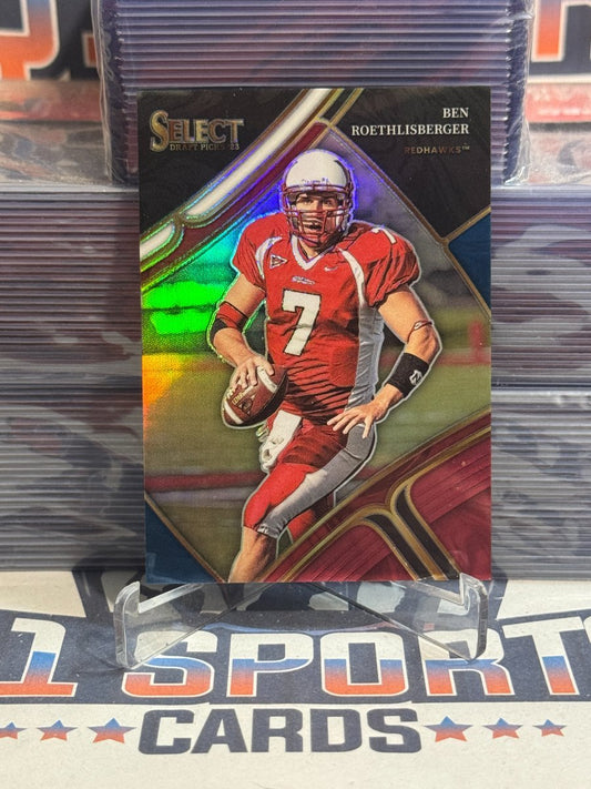 2023 Panini Select Draft Picks (Tri - Color Prizm 141/199) Ben Roethlisberger 180