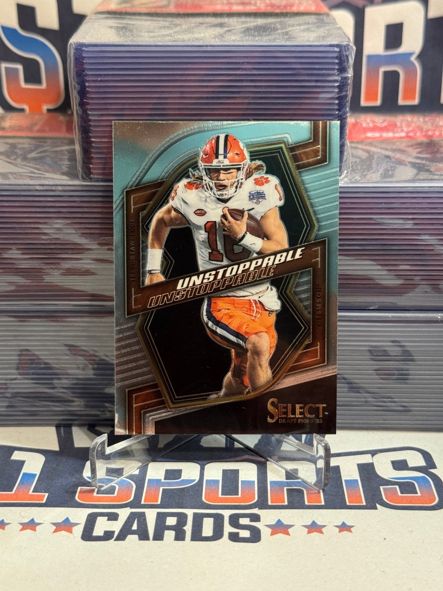 2023 Panini Select Draft Picks (Unstoppable) Trevor Lawrence #UN - 18
