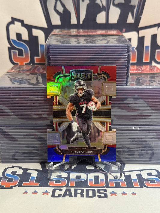 2023 Panini Select (Red White Blue Die Cut Prizm) Bijan Robinson Rookie #4