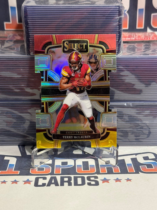 2023 Panini Select (Tri - Color Die Cut Prizm) Terry McLaurin 99