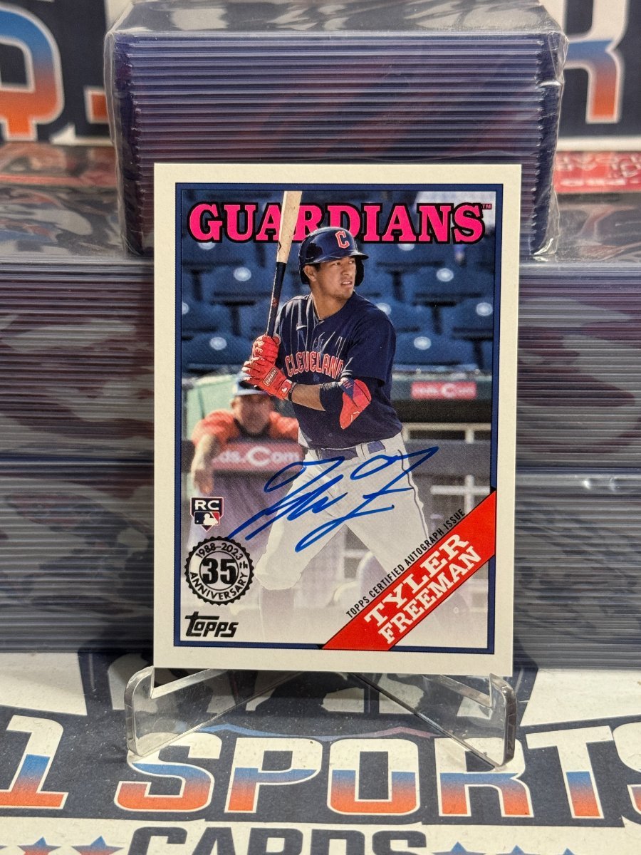 2023 Topps (1988 Redux Auto) Tyler Freeman Rookie #88BA-TF