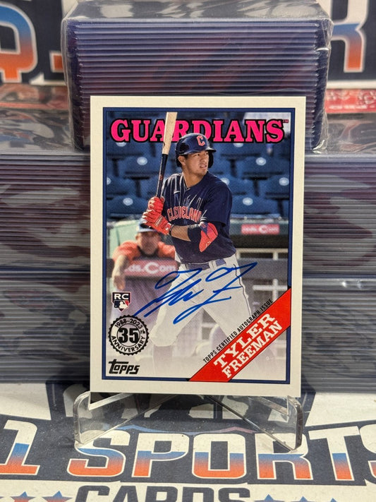 2023 Topps (1988 Redux Auto) Tyler Freeman Rookie #88BA-TF