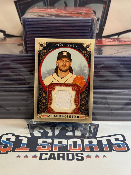 2023 Topps Allen & Ginter (Relic) Lance McCullers jR. #AGRB - LM