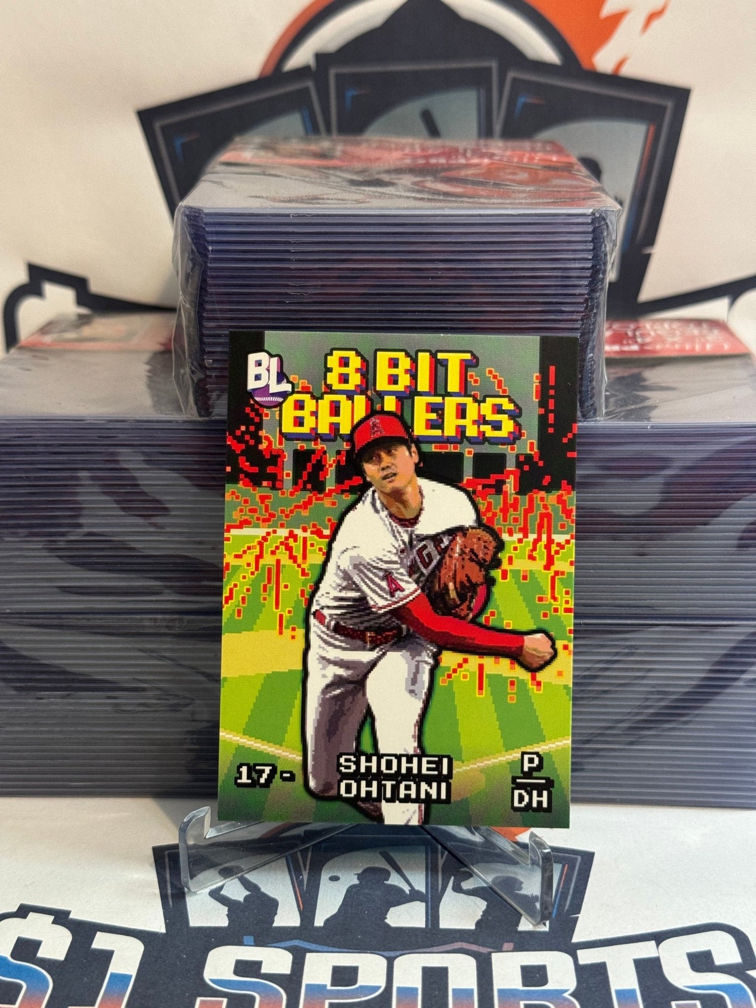 2023 Topps Big League (8-Bit Baller) Shohei Ohtani #8B-3