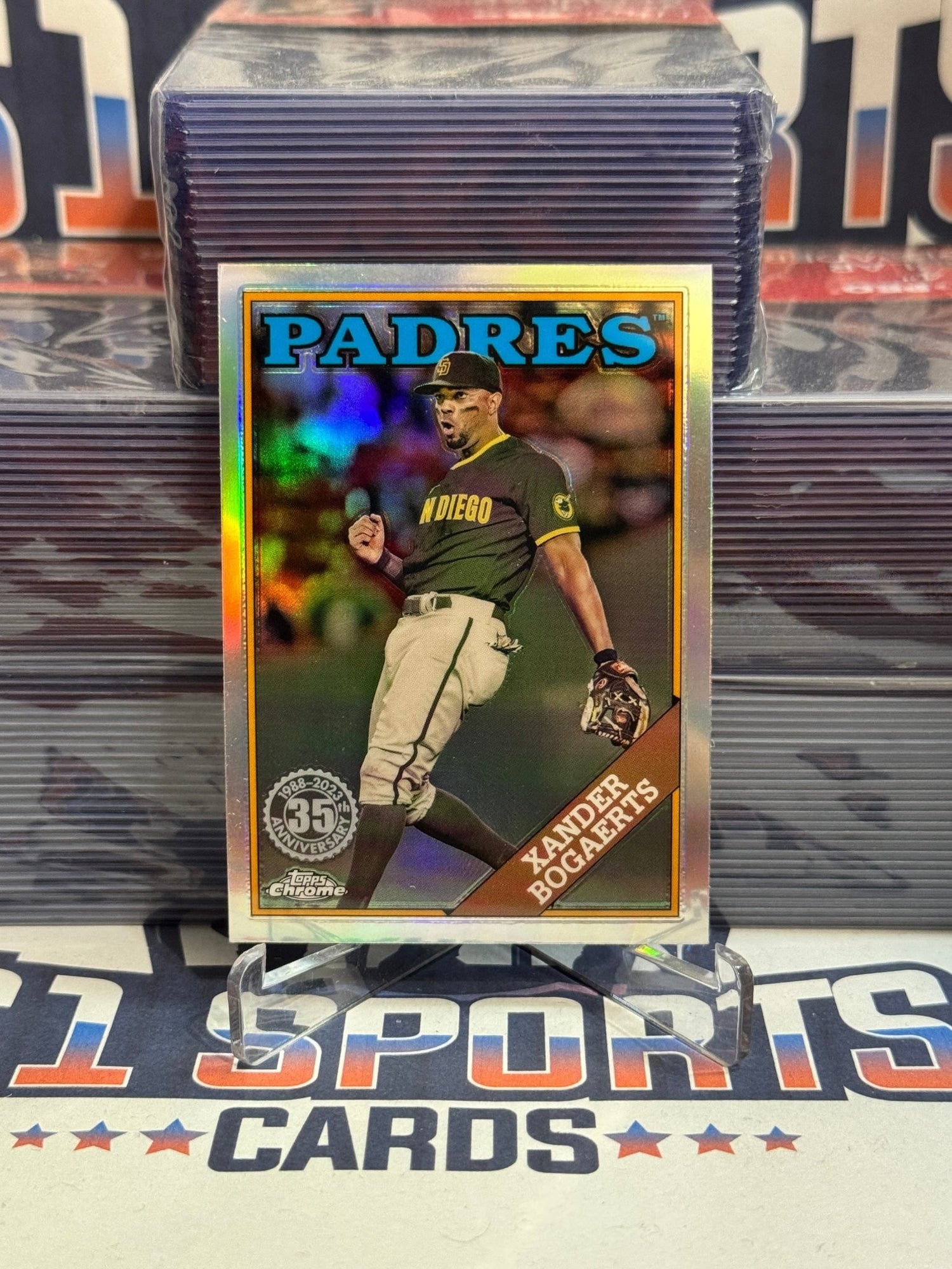 2023 Topps Chrome (1988 Redux) Xander Bogaerts #88BC - 8