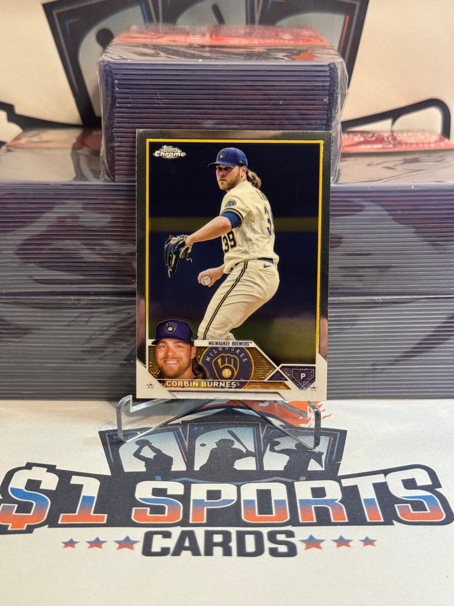 2023 Topps Chrome Corbin Burnes #214