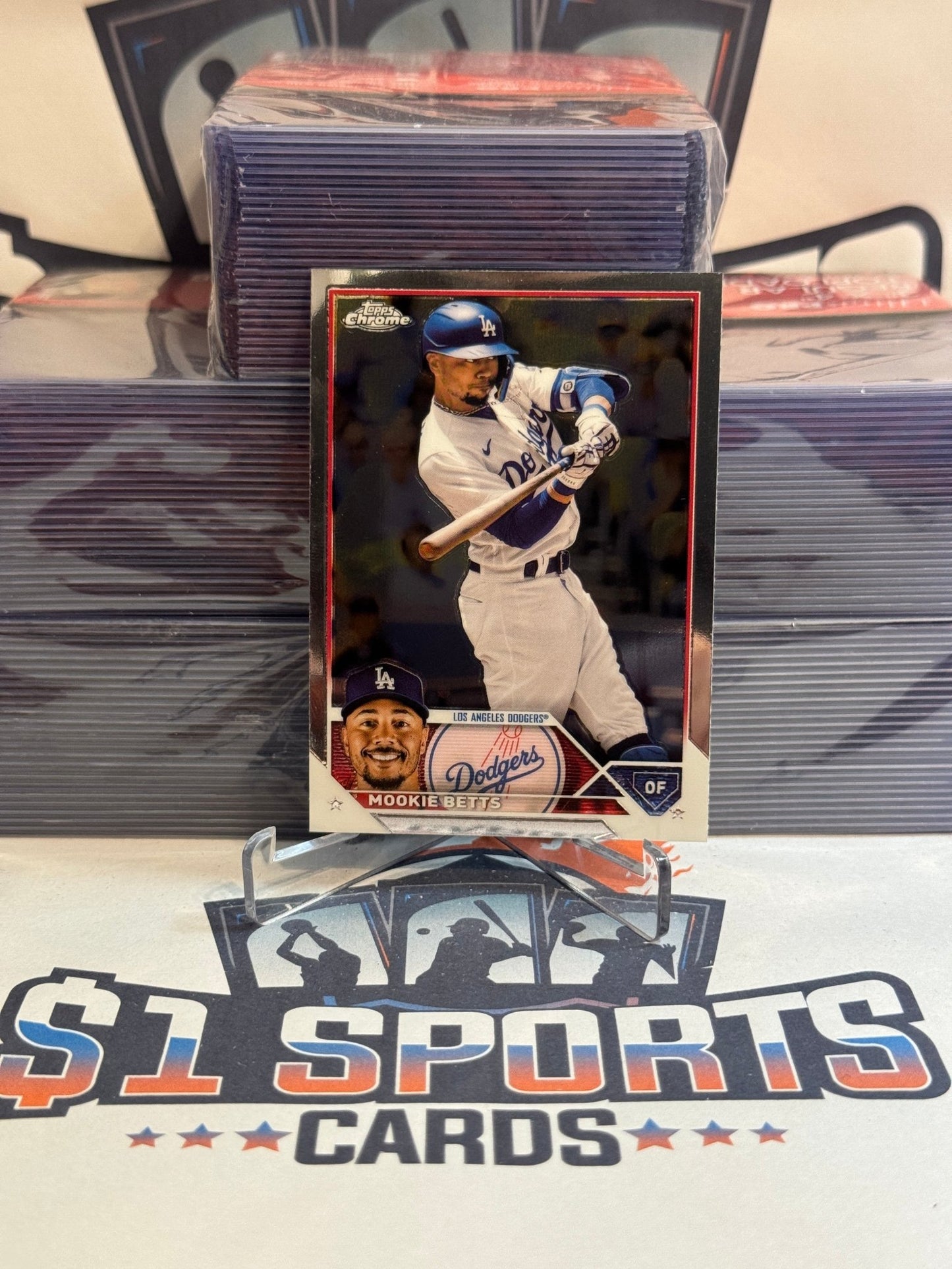 2023 Topps Chrome Mookie Betts #150