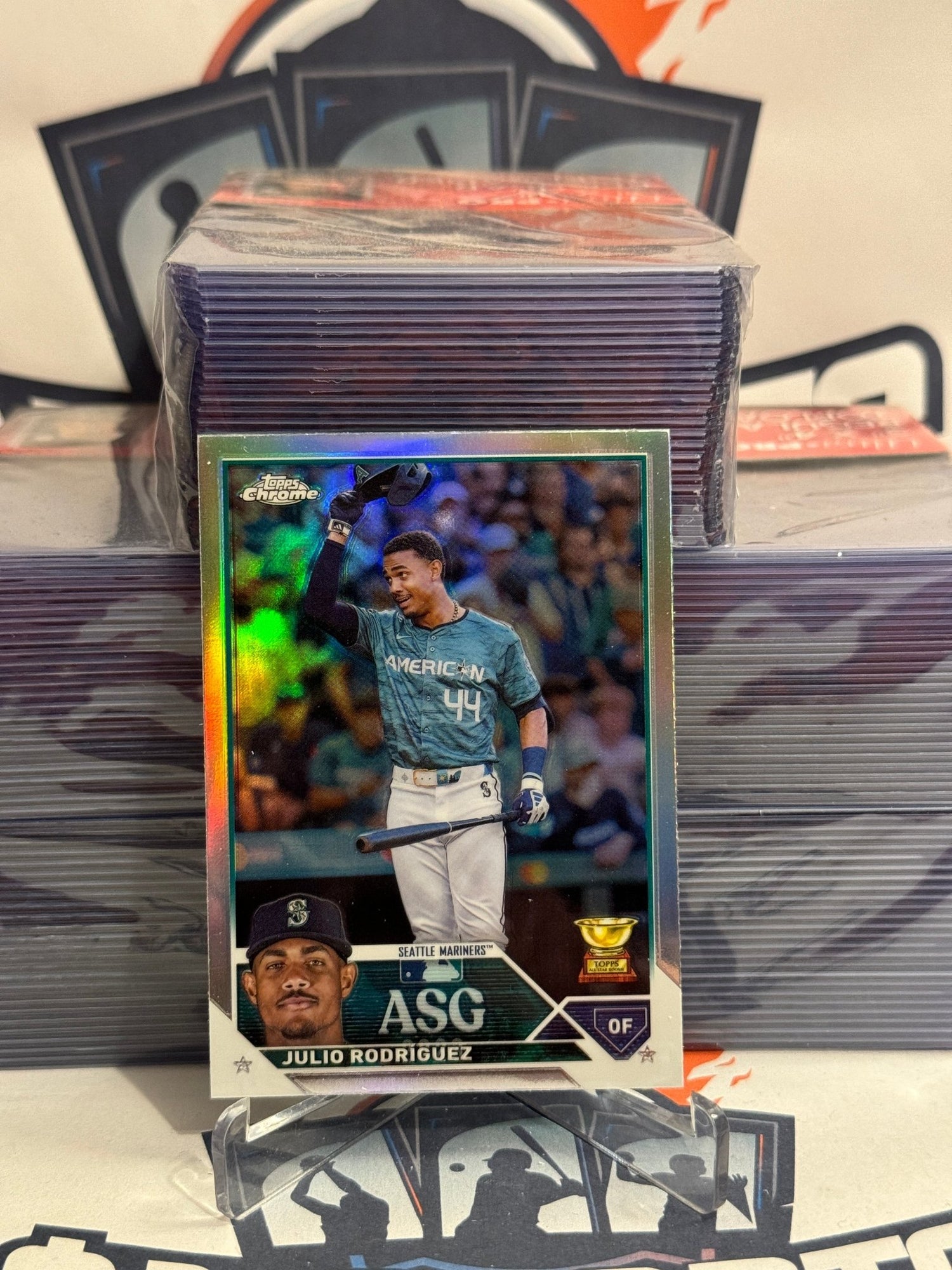2023 Topps Chrome (Refractor, All-Star Game, Rookie Cup) Julio Rodriguez #ASGC-1