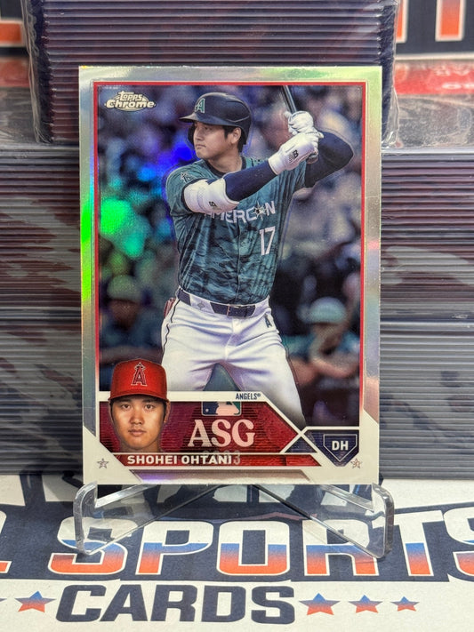 2023 Topps Chrome (Refractor, All - Star Game) Shohei Ohtani #ASGC - 6