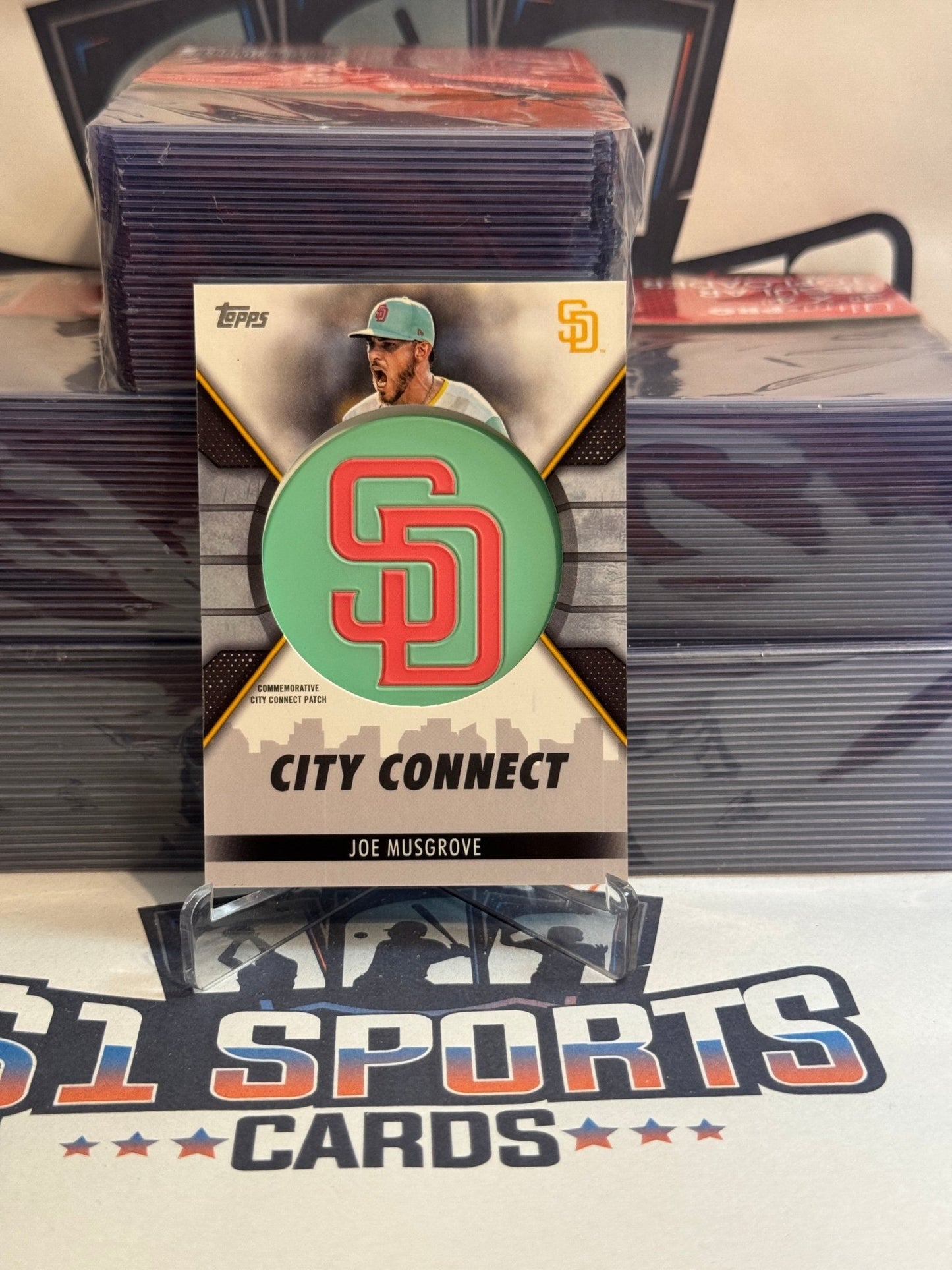 2023 Topps (City Connect Relic) Joe Musgrove #CC - JMU