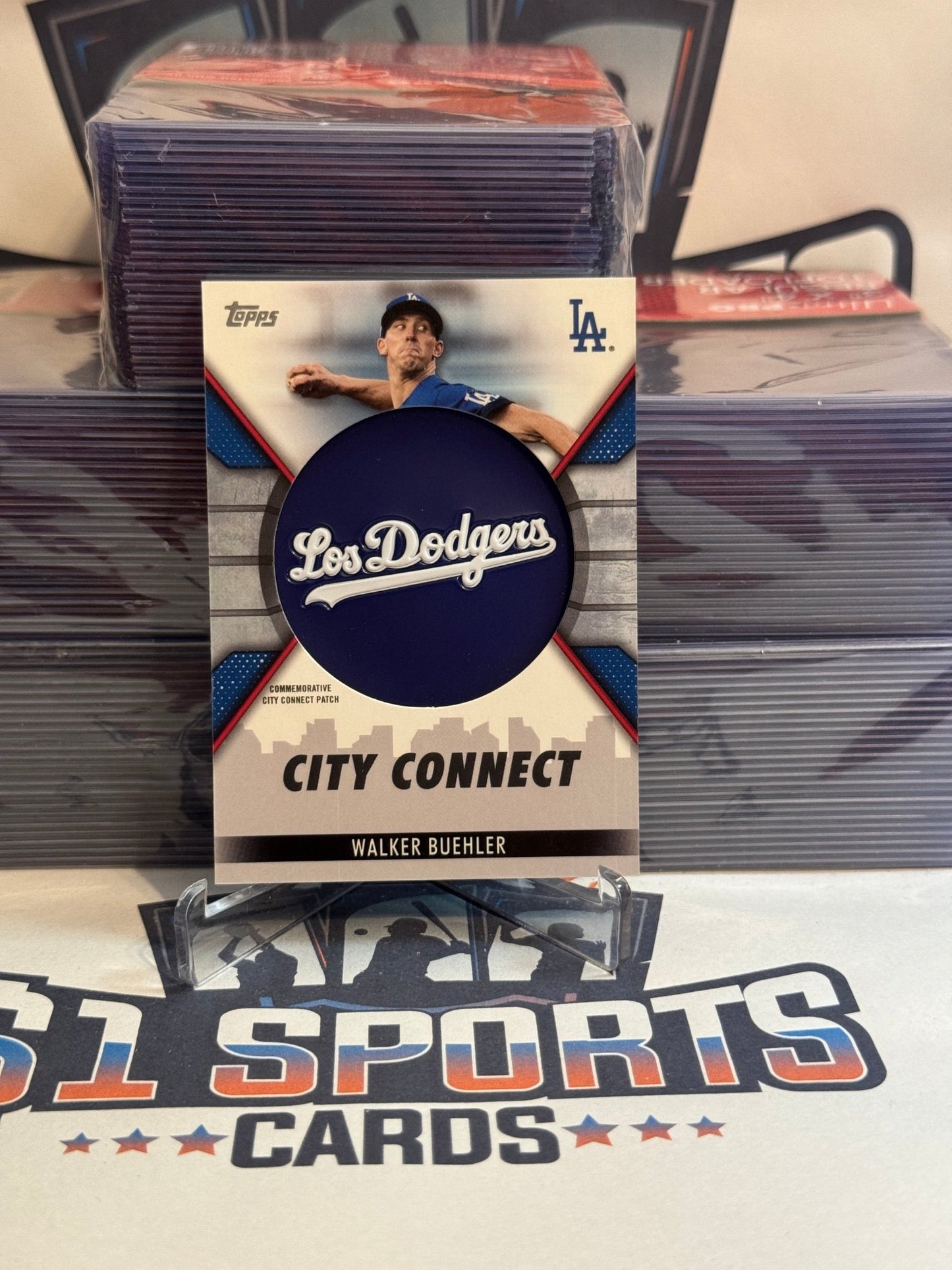 2023 Topps (City Connect Relic) Walker Buehler #CC - WB