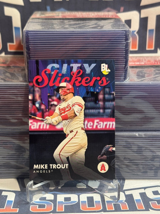 2023 Topps (City Slickers) Mike Trout CS - 1