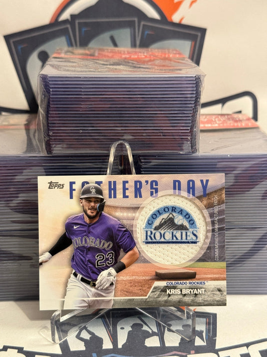 2023 Topps (Father's Day Team Patch Relic) Kris Bryant #FD-KB
