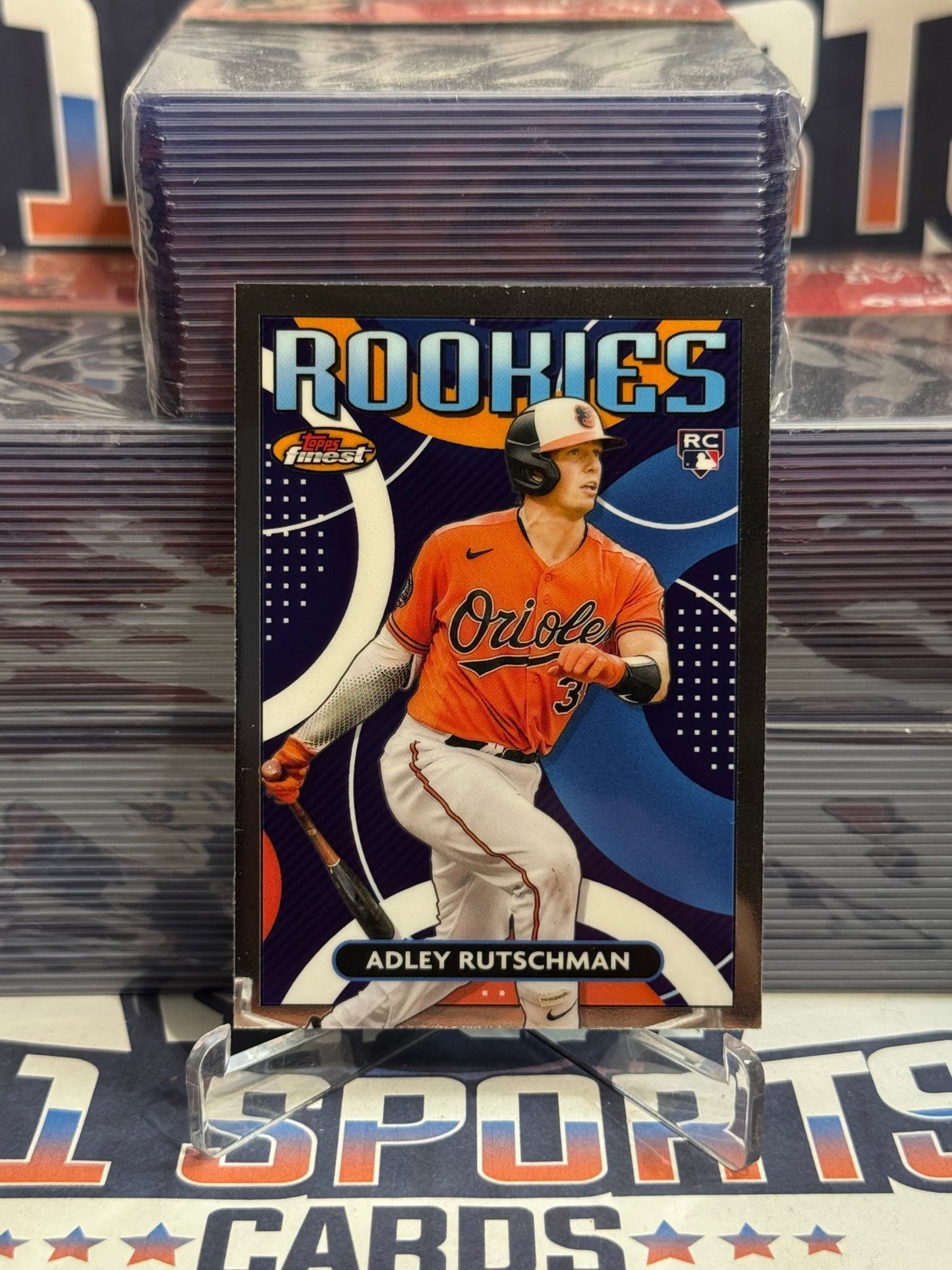 2023 Topps Finest (Rookies) Adley Rutschman #FRD - 1